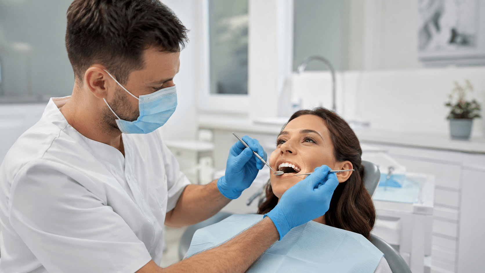 Badanie kontrolne zębów u dentysty - profilaktyka stomatologiczna w EBM Dentysta Poznań Piątkowo ul. Mateckiego 19